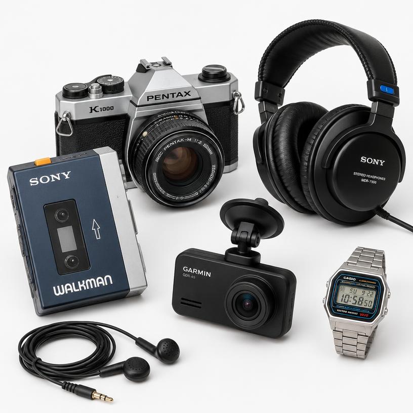 Cameras, headphones and gadgets